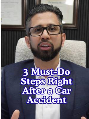 The 3 most important things to do immediately after a car accident. If we haven’t met yet, my name is M. Shariff. I’m the attorney behind Shariff Injury Lawyers and I help injured individuals and families protect their rights and recover the compensation they deserve. After an accident, most people are dealing with pain, lost income, and insurance companies trained to pay you as little as possible. The system is not built in your favor. That’s why we exist. We fight back against low offers, delays, and pressure so you can focus on healing. We’ve helped clients:  ✔️ Understand their rights  ✔️ Handle insurance companies  ✔️ Recover more than they expected ➡️You pay nothing unless we win.💰 If you’ve been injured in an accident, you don’t have to figure this out alone. Comment “HELP” or send a message and we’ll guide you on what to do next.  #houstoninjurylawyer #texaslawyer #injurylawyer 