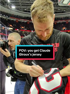 that’s a memory for life 😁 #NHL #sens #jersey  #metaglasses  #pov 
