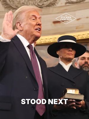 On Inauguration Day, President Trump did not put his hand on the Bible. Why?