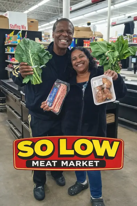 Fresh greens. Turkey tails. Beef bacon… If you know, you KNOW. I don’t just advertise for So Low… I SHOP at So Low.