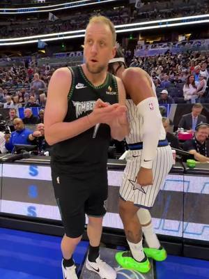 defensive pass interference on Uncle Joe 🤣 #NBA #OrlandoMagic 