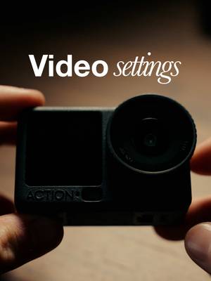 Settings for the DJI Osmo Action 6! @DJI Official @DJI Osmo  #DJIOsmoAction6 #actioncamera #cameracontrol #dji #settings 