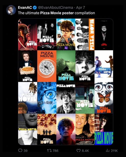 the timeline has spoken 🍕 swipe through some of our favorite fan reactions to Pizza Movie #PizzaMovie #AmericanHigh #NowStreaming #MovieTwitter #FilmTwitter 