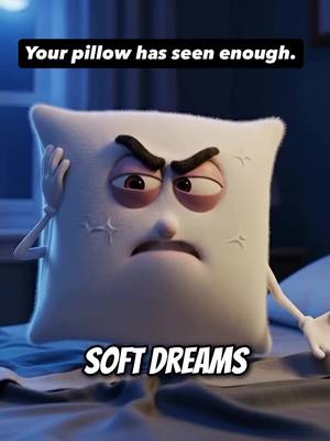 This pillow has cradled your head through thousands of nights. It has heard the snoring. Felt the tossing. Absorbed unspeakable things.  It has never complained. Until now. Close your mouth. Use your nose. Your pillow deserves better. And so do you. 😵🤐🛏️ #sleep #snoring #mouthbreathing #nasalbreathing #health
