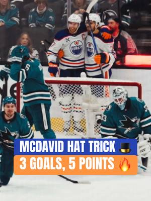 Connor McDavid put on a vintage performance in win vs. Sharks 🐐 Another MVP trophy loading? 👀 #NHL #hockey #NHLFaceOff #connormcdavid #hockeytiktoks 
