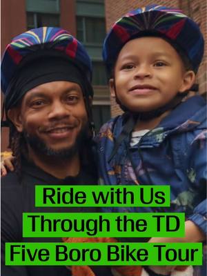 Ride with Marcus Gonzalez, TD's Community Business Development Manager for Metro NY, and his family through the TD Five Boro Bike Tour. Witness the breathtaking and unique views of NYC that you can only see in car-free streets. The 2026 #TDFBBT is coming up on May 3 – can't wait to see you out there!