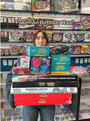 My birthday wish is for you to watch this video 🫶🏻😌 @RallyPoint Cards #pokemon #pokemoncards #pokemonhunting 