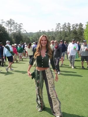 I’m so proud of them! #TheMasters #custompants #mastersoutfits #mastersmerch 