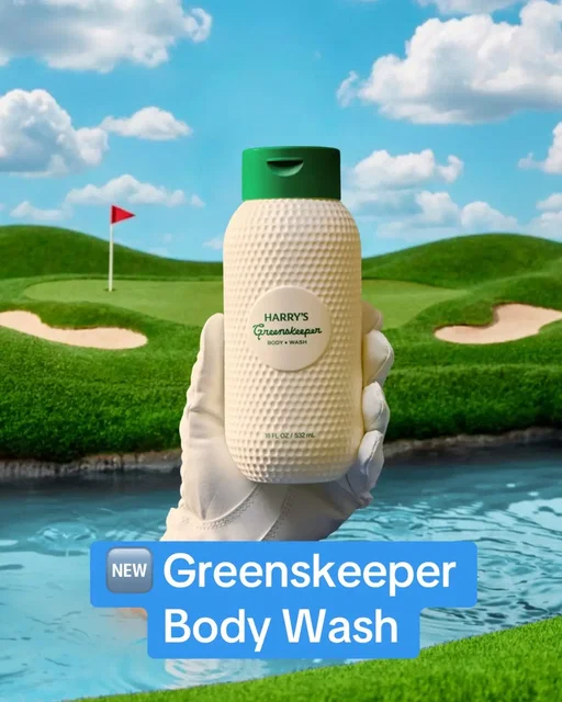 🆕 Smell like Augusta without having to win the lottery. #harrysbodywash #greenskeeper #masters #golf #augusta 