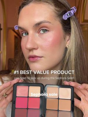 This @makeupforever palette is already amazing value, but the double sale price makes it a no-brainer. Try it out during the @sephora sale and let me know what you think!! #makeupforeverpartner 