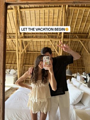 let the sunny days begin @NUMA BALI 🌞🌴 #fyp #balivilla #viral #numabali #couple 