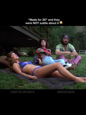 Did you know? #Fridaythe13th Part III was the first film in the franchise to premiere on an actual Friday the 13th. The 1982 slasher also introduced Jason’s iconic hockey mask and leaned hard into wild 3D effects. 