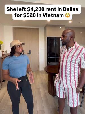 Would you move to Vietnam for cheaper rent? 🇻🇳 Full video now on my YT channel(Link in bio) #Vietnam #hochiminh #Travel #dallascontentcreator 