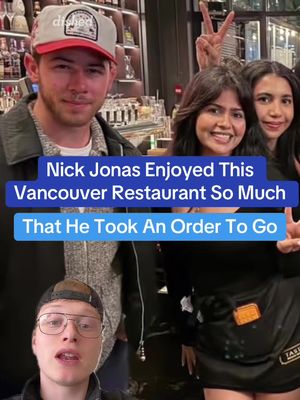 Nick Jonas spotted at this Vancouver restaurant #vancouver #food #nickjonas #restaurant #fyp 