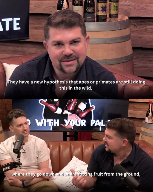The urge to find a good drink is literally ancient 🍷 Check out Episode 92 part 2 with guest @Brad Leone, now live! 