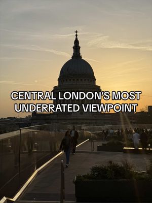 Love this place so much!!!  📍 One New Change, EC4M 9AF #hiddengemslondon #viewpoints #centrallondon #explorelondon 
