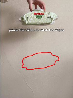 How many tries did it take you to catch the wipes? #huggieswipes #game 