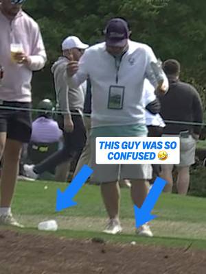 Someone get this patron a new beer 😂 #TheMasters continues tomorrow on #PrimeVideo | 1-3 PM ET #golf #XanderSchauffele