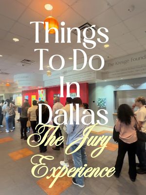 This wasn’t a show… this was an EXPERIENCE 😳⚖️ 10/10 would serve jury duty again 📍The Jury Experience  #thingstodo #thingstodoindallas #thejuryexperience #courtroom 