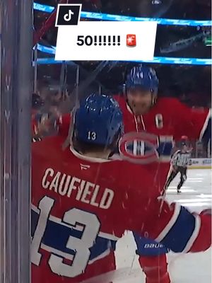 COLE CAUFIELD A 50 BUTS 🚨 COLE CAUFIELD HAS 50 GOALS #ColeTok #ColeCaufield #NHL #Goal 