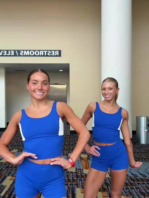 little tik tok before practice mat yesterday!  @em!!! @lyza bull  #byucougarettes #nationalchampions #collegedanceteam #ndanationals #daytona 