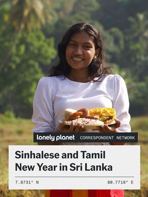 "What strikes me most is the deep sense of community, with people traveling from all corners of the country to spend a week with family, taking part in traditions passed down over generations," says Lonely Planet Correspondent @sheneller, who got the chance to experience Sinhalese and Tamil New Year celebrations, which usually fall on April 13-14 every year, in a rural Sri Lankan village about five hours from her home city of Colombo. "The best part? This is a festival open to everyone," Shenelle says. "So even as a traveler, you get to experience the traditions and culinary delights firsthand." #srilankan_tik_tok🇱🇰 #avurudutiktok