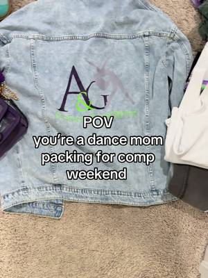 Tell me why I have more team merch than actual clothes 😅 Fully packed, color coordinated, and emotionally invested like I’m the one going on stage. #DanceMomLife #CompetitionWeekend #DanceSeason #MomLifeUnfiltered #DanceMomEra