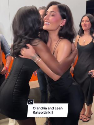 We love a reunion!! @Olandria and @leah.kateb pop up at YSL Beauty Drive Thru. #yslbeauty #olandria #leahkateb #LoveIsland #loveislandus 