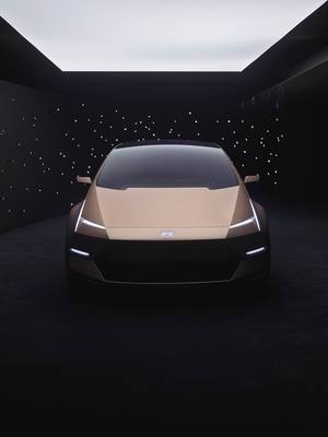 Hyundai Motorstudio Beijing transformed into the IONIQ universe - VENUS Concept and EARTH Concept staged like orbiting planets. We invite you to join this new journey beginning in China. #Hyundai #IONIQ #VENUSConcept #EARTHConcept #OpenYourUniverse