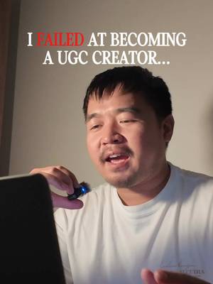 Why I failed at UGC… #ugc #ugccreator #maleugccreator #ugccommunity #techugc 