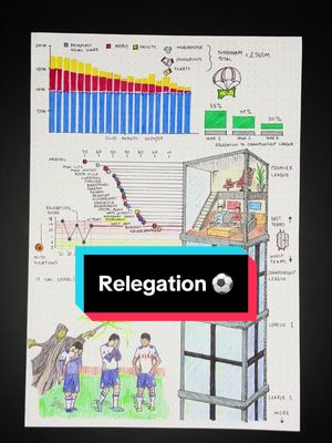 Consequences of relegation in the Premier League ⚽️ Data from Premier League 