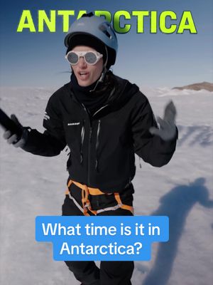 What time is it in Antarctica? All of the timezones meet here at the bottom of the world, so, could you run through all of them? Is it every time zone? I went to Antarctica! We’re making a longer episode all about what’s hidden underneath the ice… so subscribe to see it… #shorts #Science #antarctica #time #southpole