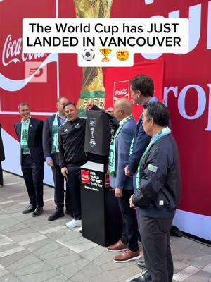VANCOUVER’S READY FOR IT 🫡🤩 The FIFA World Cup JUST ARRIVED in Vancouver and it’s here for you to check out this weekend 👀🏆 📍Vancouver Art Gallery North Plaza 🎥 @thekennyho  #fifaworldcup #yvr #vancouver #canadasoccer #fifa