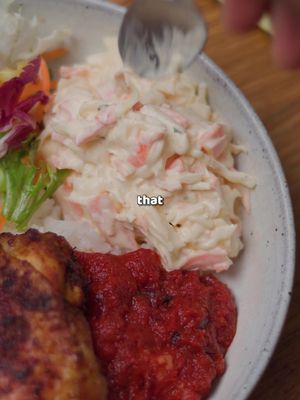 Ad  The simple addition of @Sainsbury’s TTD Coleslaw makes a huge difference when I eat rice and stew! #tastethedifference 