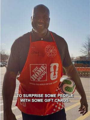 Spreading a little extra cheer this spring 🧡 Now it’s your turn to score ⚽ Get up to 5 chances to win FREE tickets and a trip to the @FIFA World Cup 2026™ Finals. Tap the link in our bio to learn more. Home Depot is proud to be an Official FIFA World Cup 2026™ Supporter. NO PURCH. NEC. Open 3/19-4/22/26 to legal residents 18+ of 50 US, DC, Guam, PR & USVI. Odds vary. Void where prohib. See Off. Rules homedepot.com/fwc26rules. Spons.: Home Depot Store Support, Inc.