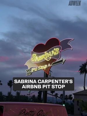 @airbnb and @Sabrina Carpenter have created a "pit stop" experience off Route 111 in Indio during @coachella Weekend One.  The pop-up features vintage cars,  slushies, and exclusive merch in what Sabrina calls "a surrealist fantasy land."  Fans can visit during public hours or book special Airbnb Experiences for early access and exclusive perks. Will you be taking a pit stop before Sabrina’s headlining set tonight? #coachella #sabrinacarpenter #airbnbexperience #coachella2026 #vintagecars 