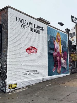 It’s officially on the wall. Now wear it Off The Wall. Hand-painted and Worn Loud, @hwhq in the Authentic. 🏁