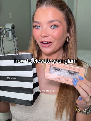 That mid-glam @sephora run just elevated my GLAM x 100000 🥹 thank you @Lilly Lashes ✨ #lillylashespartner #sephorasale #makeupartist #fyp #makeuptips 