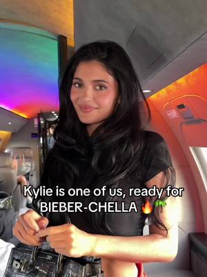 Justin Bieber is set to headline Coachella this weekend and it’s got everyone excited! 🎥: @Kylie Jenner / TikTok #kyliejenner #coachella #justinbieber #music 
