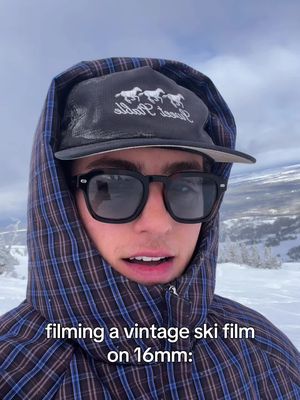 making a vintage ski film 
