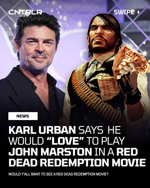 Karl Urban (The Boys, Mortal Kombat II + more) revealed in a recent interview with Square Mile that he would “love” to play the character of John Marston in a Red Dead Redemption movie‼️👀 While there are currently no plans for a Red Dead movie, it seems like Rockstar would have some major stars lining up to be in it. Alongside Urban, Jack Black has also said previously he would want to be apart of a film adaptation of the franchise. Do y’all want a Red Dead Redemption movie⁉️🤠 #reddeadredemption #rdr2 