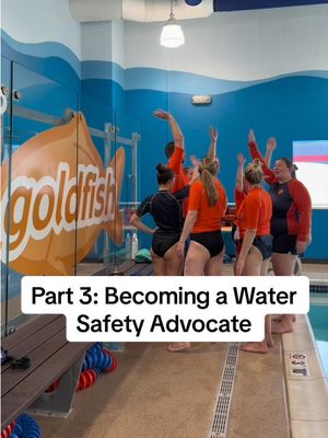 🚨 Part 3: Lifeguard training (in-water skills) 🛟 Isabella got a firsthand look at lifeguard certification training, learning how to respond to water emergencies and handle medical situations. You don’t have to be a lifeguard to learn these water safety skills. Anyone can get certified. 🧡 Drop your questions for Nikki, she’s answering them in Part 4 👇 #GoldfishSwimSchool #WaterSafetyForKids #LifeguardTraining #CPRTraining #DrowningPrevention 