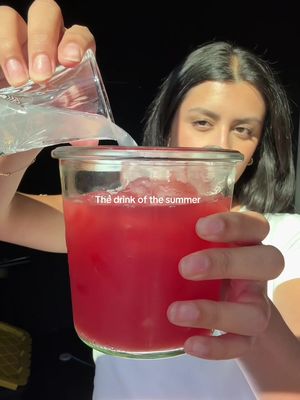 Our version of watermelon sugar high 🍃 Watermelon juice + 1 1/2 oz Nowadays + @Chamberlain Coffee matcha 🙂‍↕️🍉 #matcha #Summer #watermelon #nowadays #trynowadays 