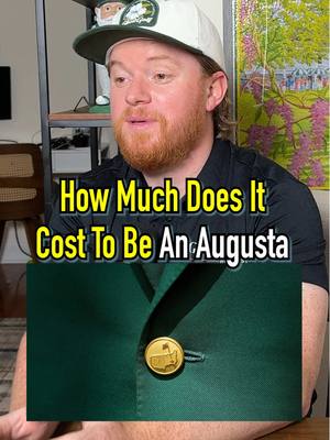 How Much Does It Cost To Be An Augusta Member!?! #golf #fyp #golfer #masters @Will Irwin 
