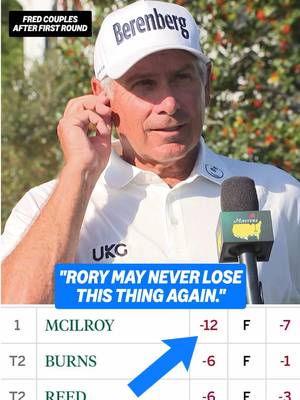 Fred Couples might be onto something about Rory 😅 #TheMasters #rorymcilroy #fredcouples