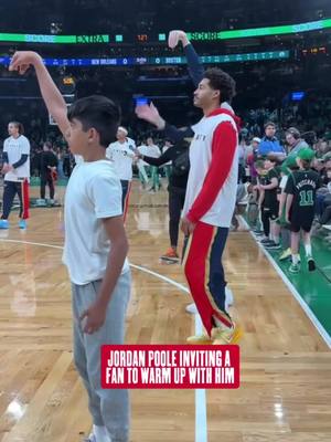 Not ready for these moments to be over 😢 #wholesome #jordanpoole #nbafans #scuba