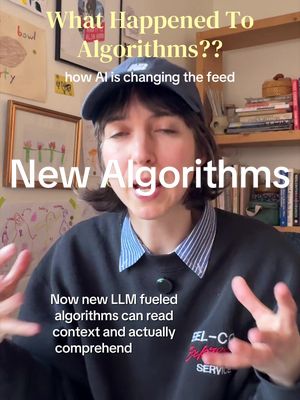 Algorithms are always changing, but this recent shift is big. 👀#algorithm #socialmediastrategy #LLMs #AI #socialmediagrowth 