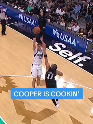 What a half for the Rook 🔥#cooperflagg #dallasmavericks #basketball #NBA 