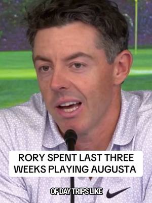 While the rest of the guys on Tour were grinding in Texas, Rory was taking day trips on the PJ up to Augusta to get practice rounds in 💀