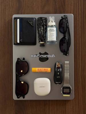 men’s travel essentials #dailyessentials #travelessentials #mensessentials 